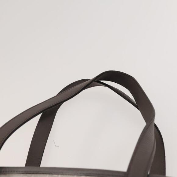 GUCCI GG Implementation Tote Bag Coated Canvas Silver - Picture 8 of 12